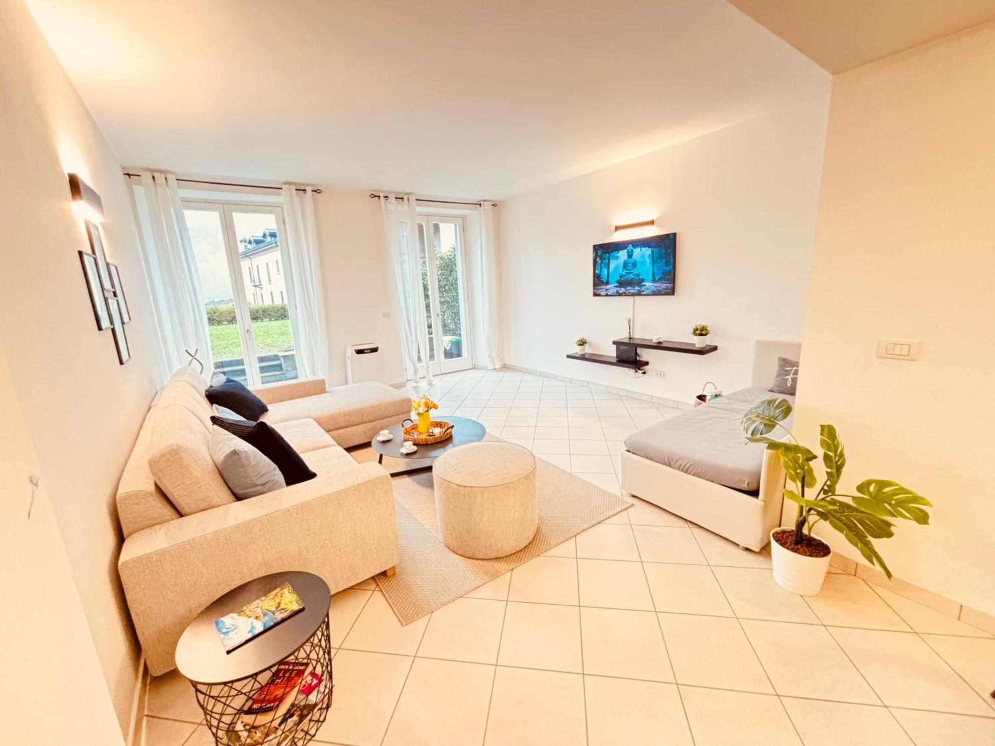 Lago Villa Zen - Apartment With Jacuzzi, Panoramic Views Lenno Eksteriør bilde